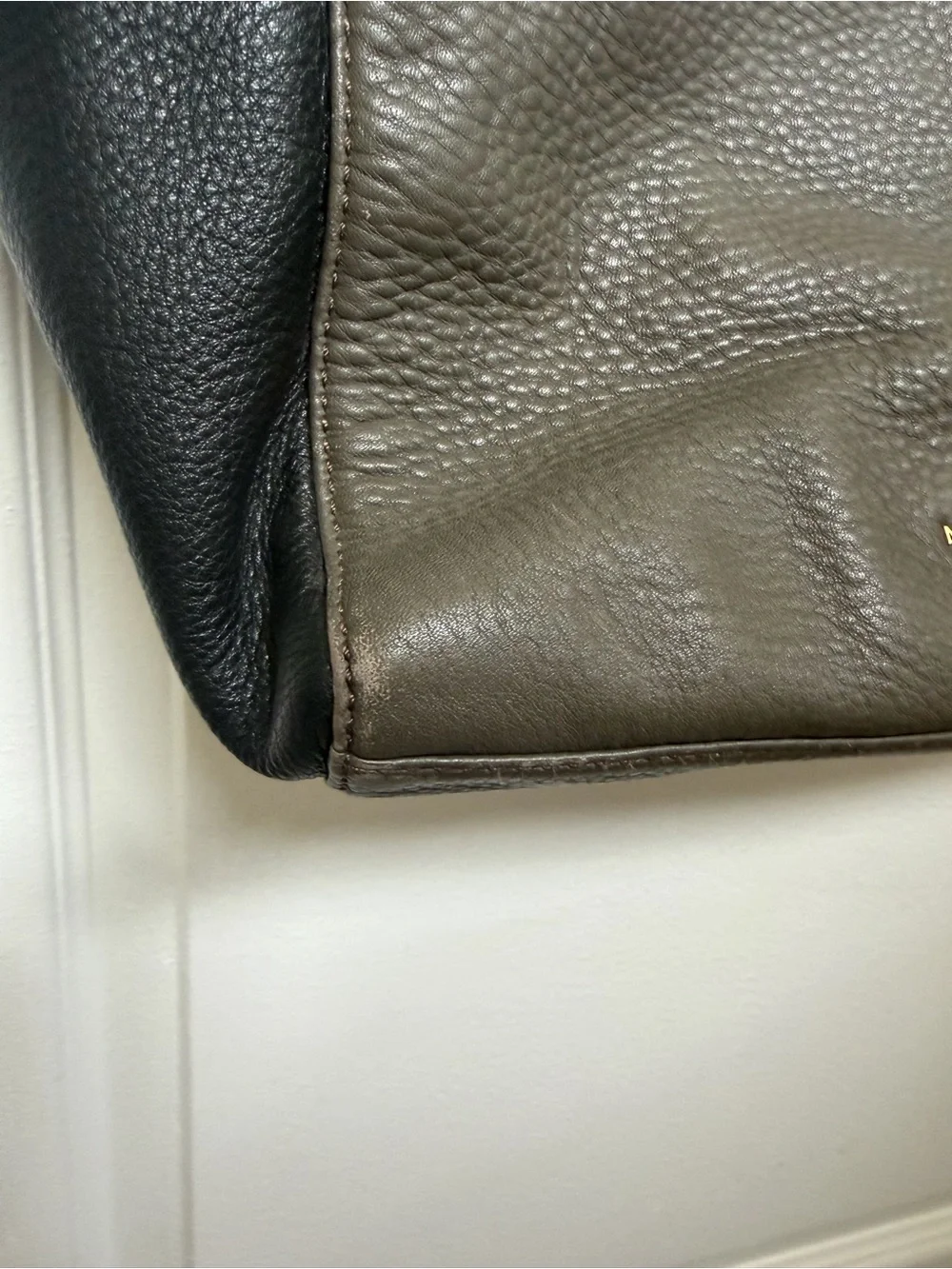 Marc Jacobs What the T min tote color block leather